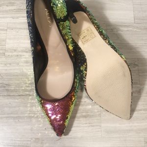 Mermaid Sequins Aldo heels